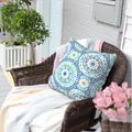 Outdoor Throw Pillow Covers 18"x18", Decorative Pillow Covers Furniture, Modern Cushion Cases for Garden Couch Home