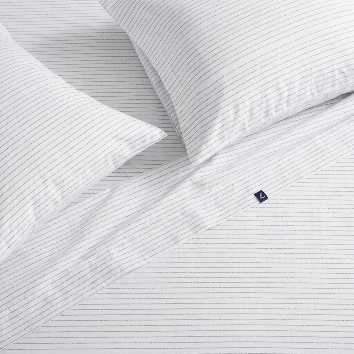 Twin Cotton Percale Sheet Set with Matching Pillowcase