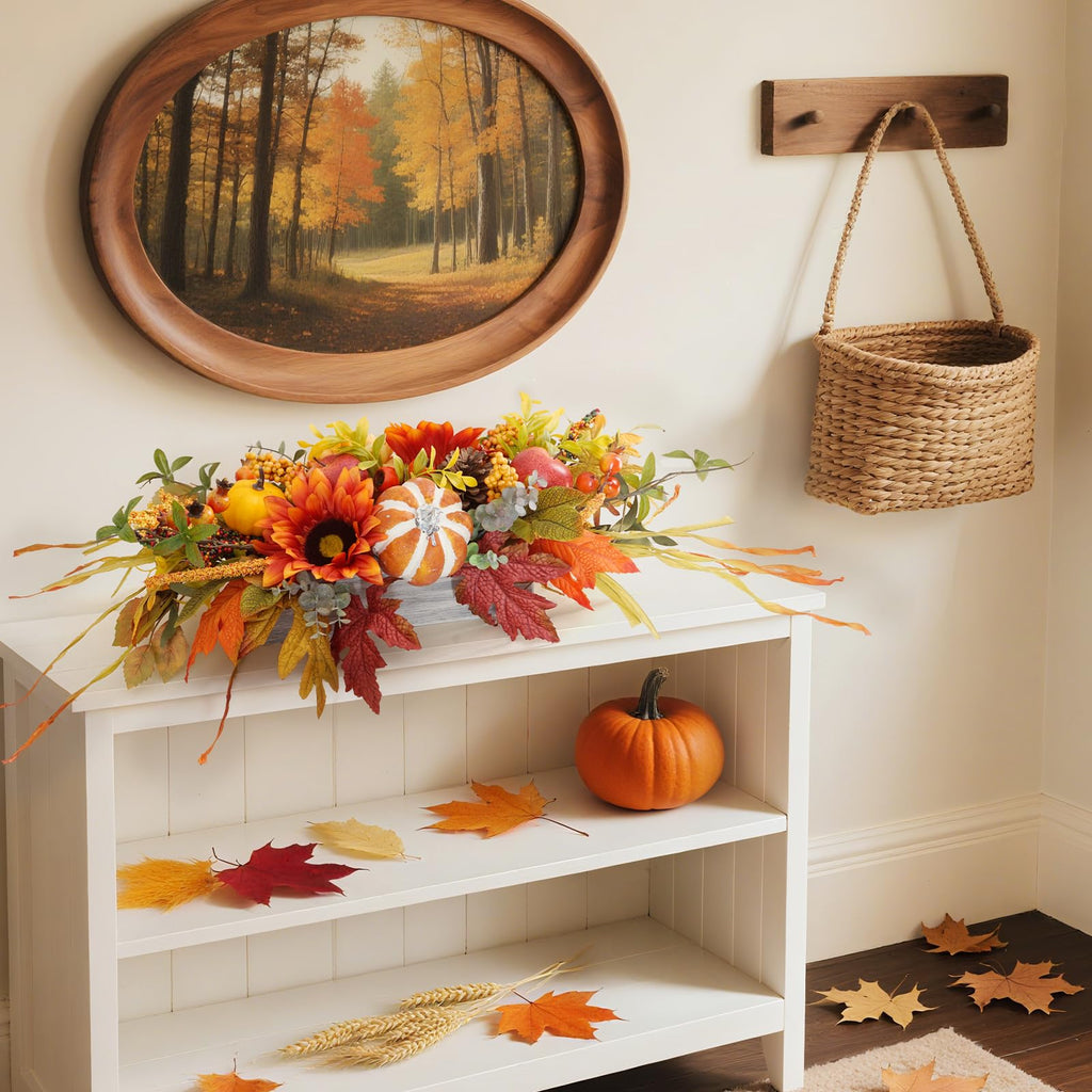 Fall Centerpieces for Tables 28" Fall Table Centerpiece for Dining Table