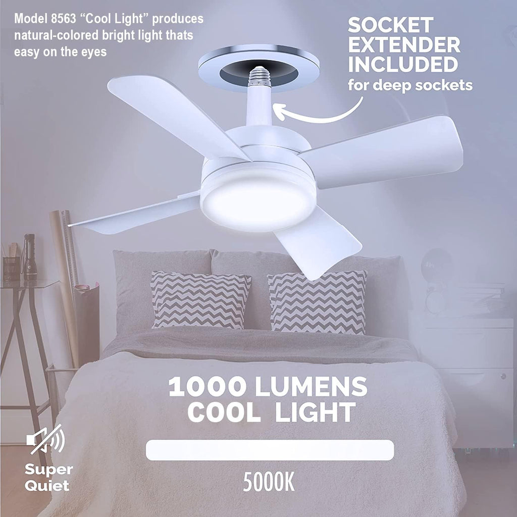 Ceiling Fan with Light & Remote