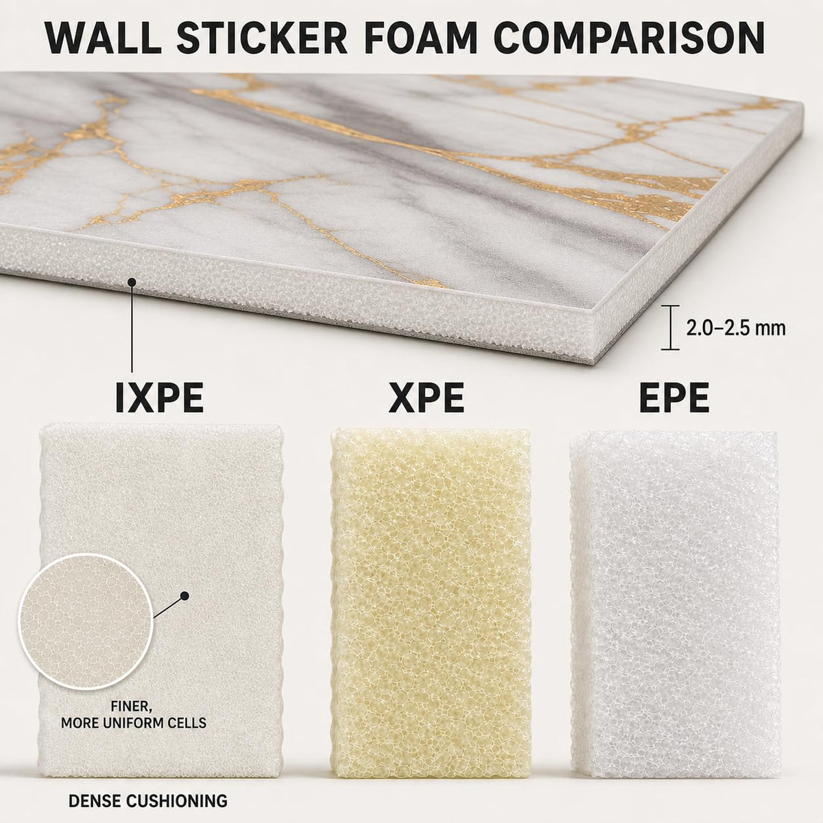 1-Pack Thickened Marble Wall Panels Backsplash Tile (Amber Gold, 23.6"x11.8" 10Pack)