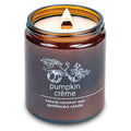 Pumpkin Crème Apothecary Crackling Wood Wick Candle | 8 oz