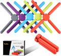 Thick Silicone Trivets for Hot Dishes Eco-Friendly Foldable Trivets for Hot Pots and Pans Folding Trivet Save - Set of 5