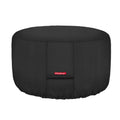 Round Patio Fire Pit Table Cover 32 inch, Black