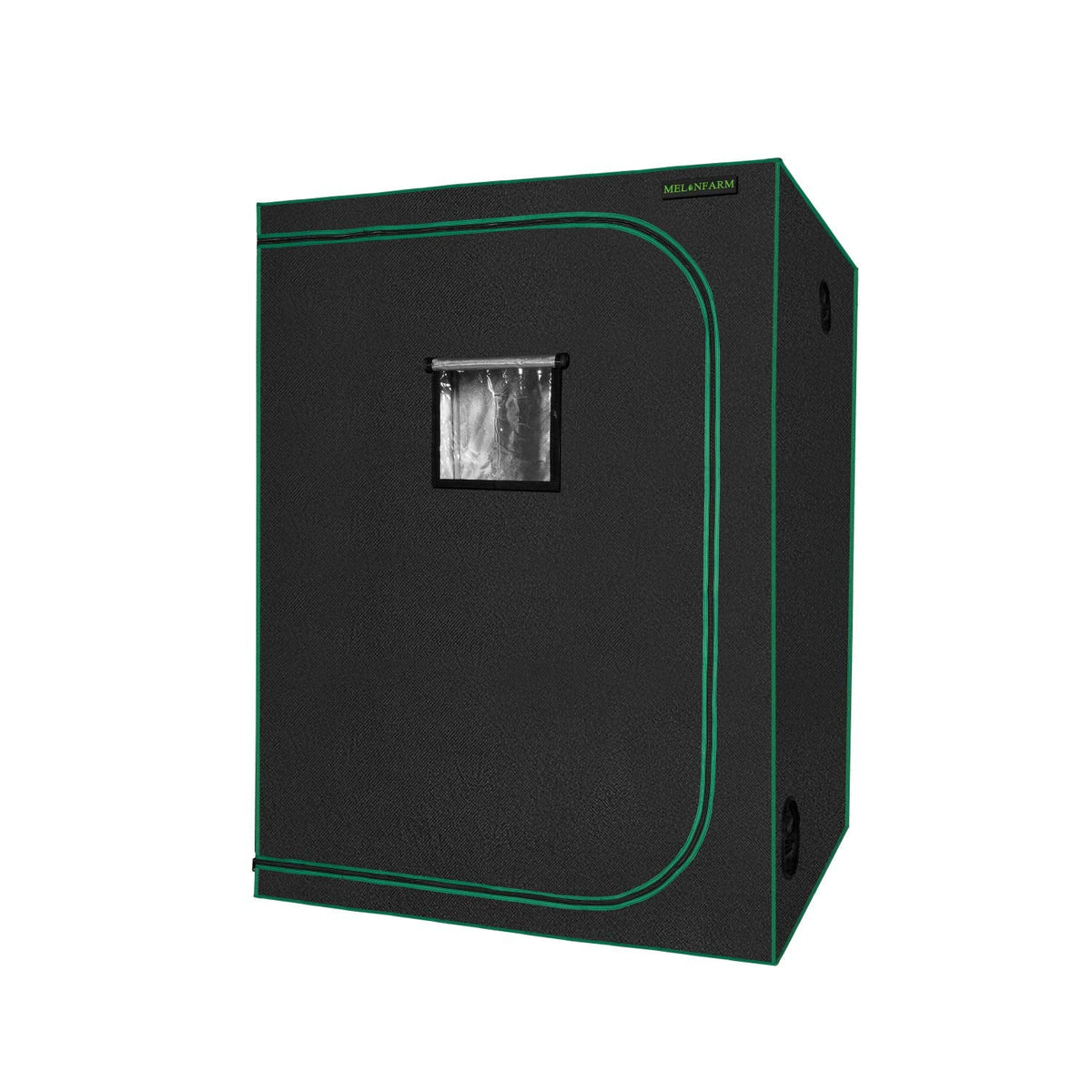 57"x57"x80'' Grow Tent, High Reflective 600D Diamond Mylar Canvas with Observation Window and Floor Tray for