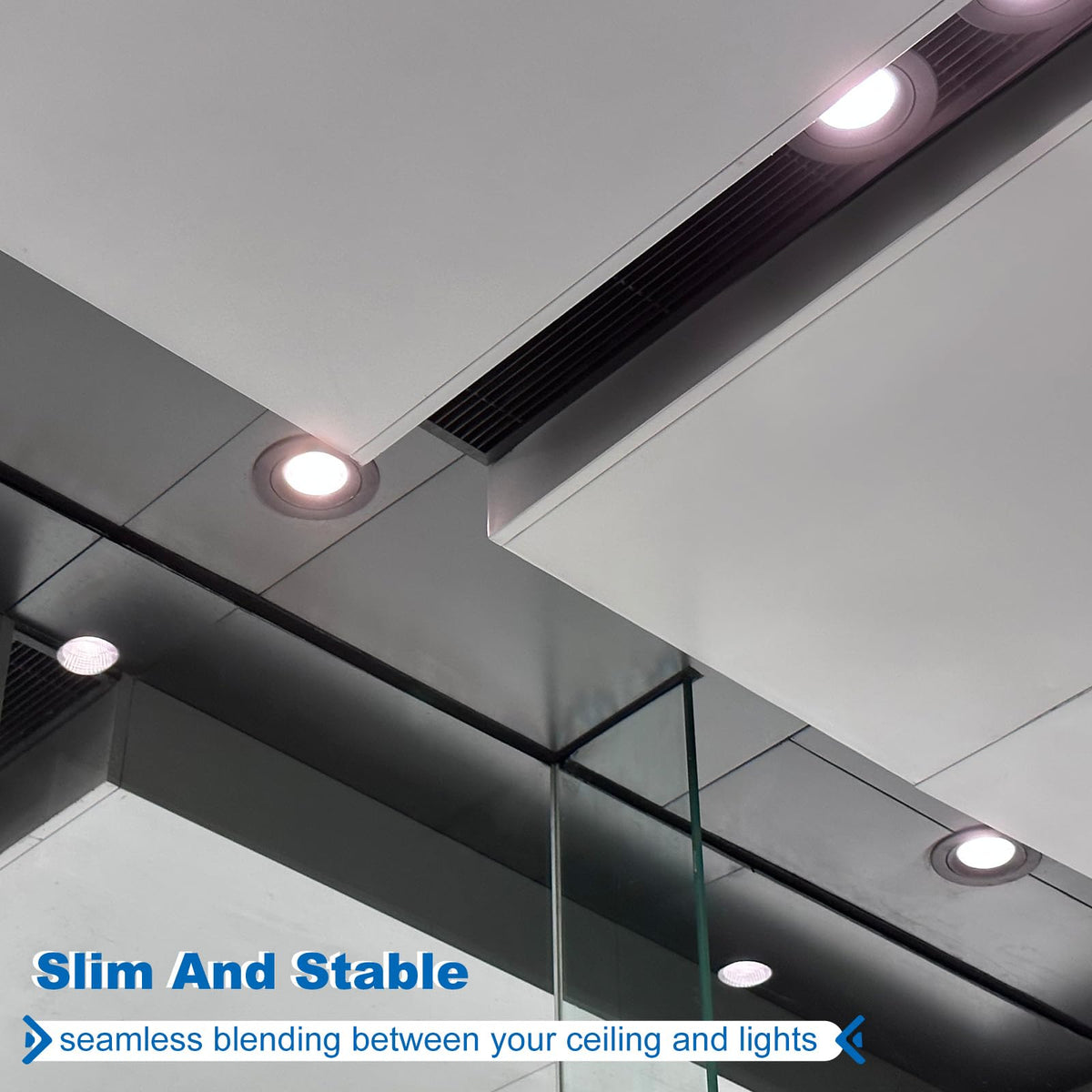 4 Packs Home Lighting Ceiling Medallions 6.22" ID and 10" OD, Metal Flat Round Goof Plate Cover Ring Decorative Trim