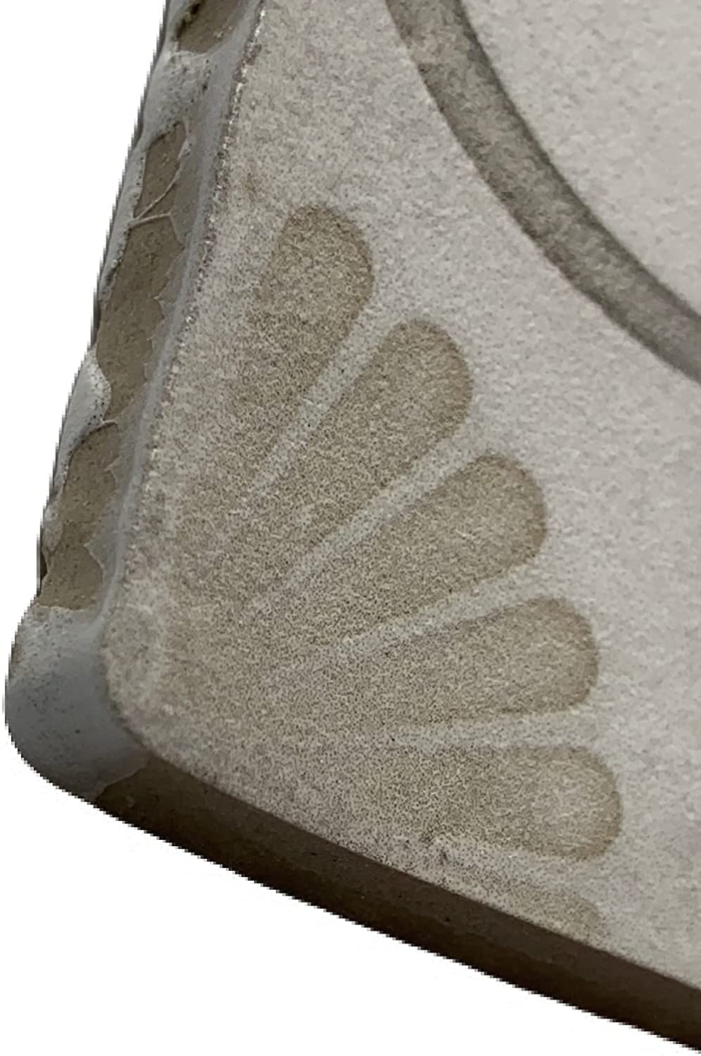 Calabria 5x5 Porcelain Decorative Tile with Hand Cast Edges (Pack of 8)