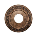 Ceiling Medallion 12"OD x 3.94"ID PU Ceiling Medallion for Light Fixtures European Style Ceiling Light Decorative Fan