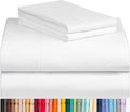Sheet Set, Bed Sheets 4PC, Deep Pocket Cooling Bed Sheets, Soft Hotel Luxury Bedding for Mattress Wrinkle