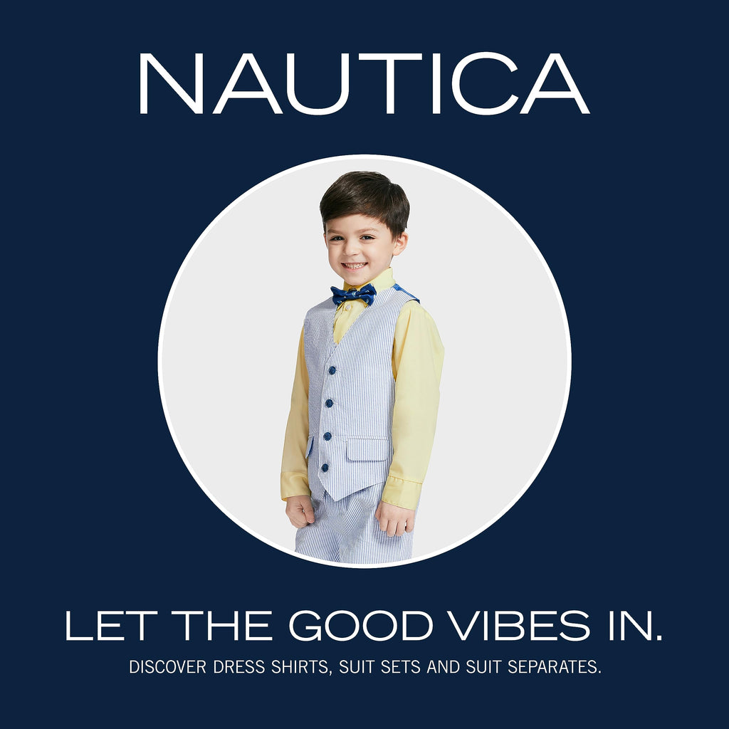 Baby Boy's Piece Suit Set with Dress Shirt, Tie, Jacket, and Pants Suit, Navy