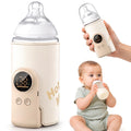 Portable Baby Bottle Warmer for Travel, Fast Heating, Rechargeable