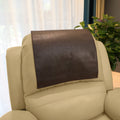 Non-Slip Headrest Cover for Recliner Sofa Theater Seat, Chocolate