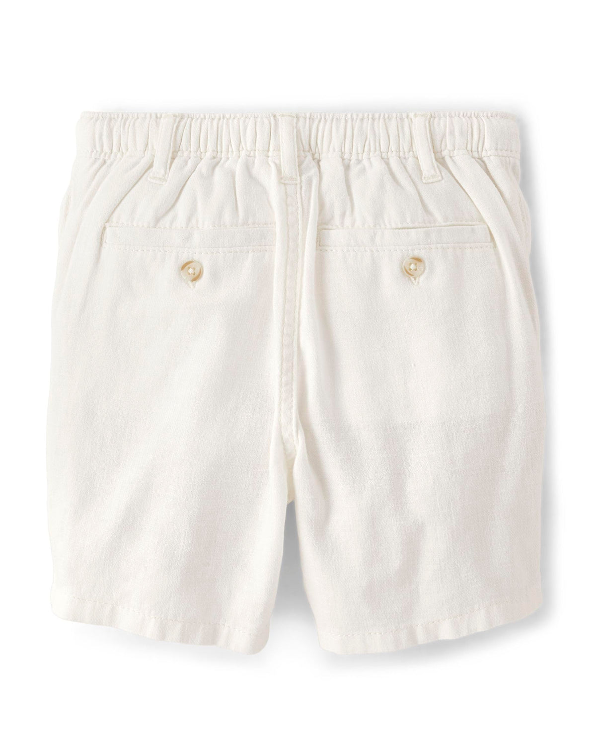 And Toddler Pull on Shorts,Simply White