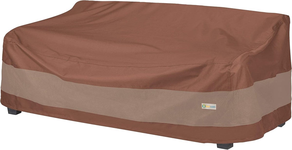 Ultimate Patio Sofa Cover, 77"W x 37"D x 35"H, Mocha Cappuccino, Outdoor Sofa Cover