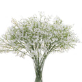 9 Pack Real Touch Artificial Baby's Breath Flowers, 21" Bendable Gypsophila Stems for Wedding Bouquets Home
