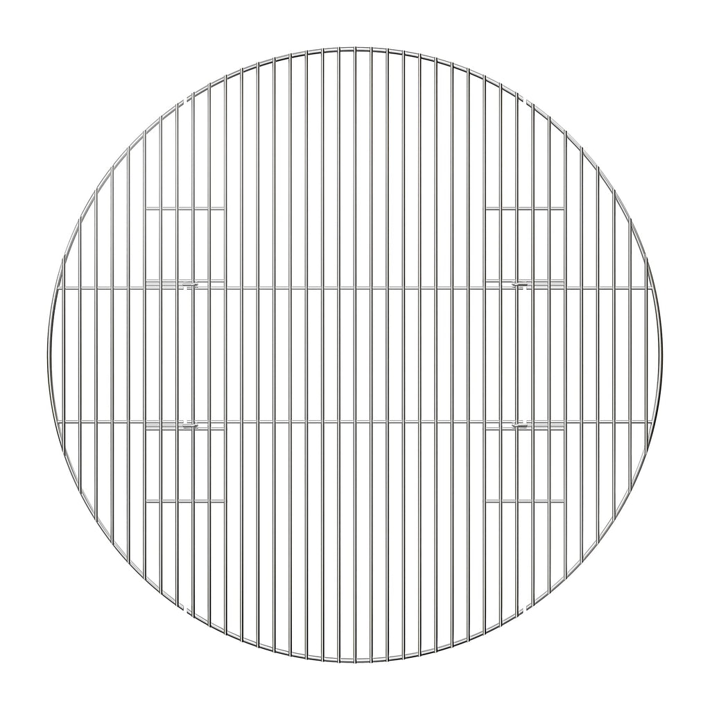 Foldable Round Stainless‐Steel Fire Pit Cooking Grate - 30 Inch