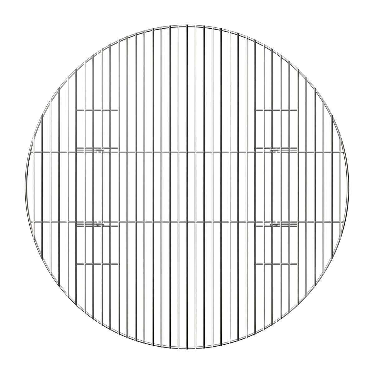 Foldable Round Stainless‐Steel Fire Pit Cooking Grate - 30 Inch
