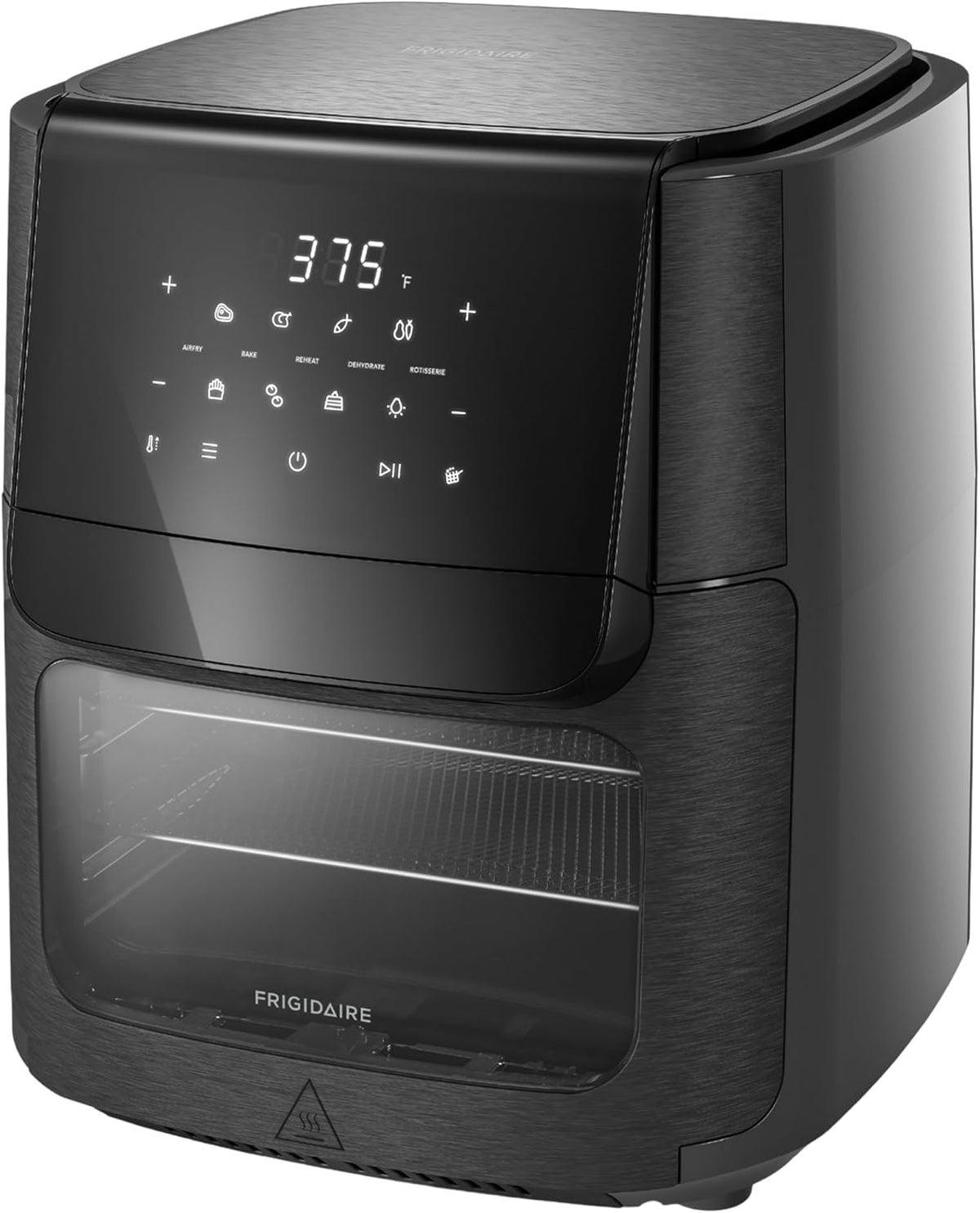 5-in-1 Air Fryer Combo Oven with Viewing Window, Large 12.6 QT Capacity, Digital Display, 5 Cooking Modes, 7 Recipe