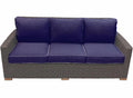 Sanibel Teak Sofa, Navy