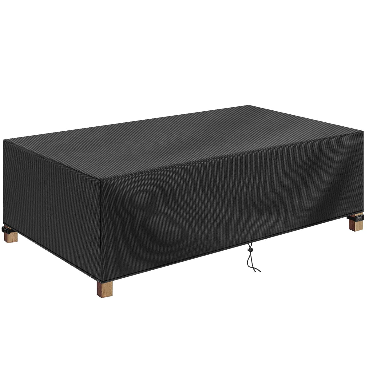 Rectangular Coffee Table Cover 100% Waterproof, 46x26x13 inch Outdoor Table Cover, Patio Furniture Cover for Dinning