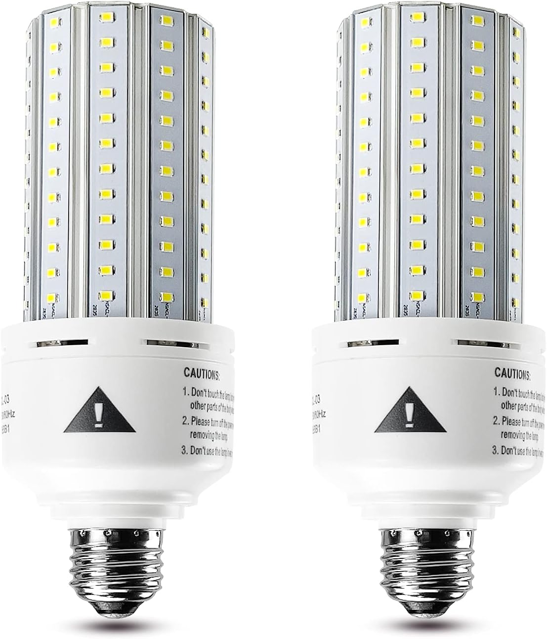 ZP 2 Pack Led Light Bulb 500W Equivalent 7500 Lumen 5000K E26/E27 Medium Base 60W led Bulb for Outdoor Indoor Lamp