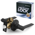 Privacy Keyless Bathroom Door Handle Lock Without Key