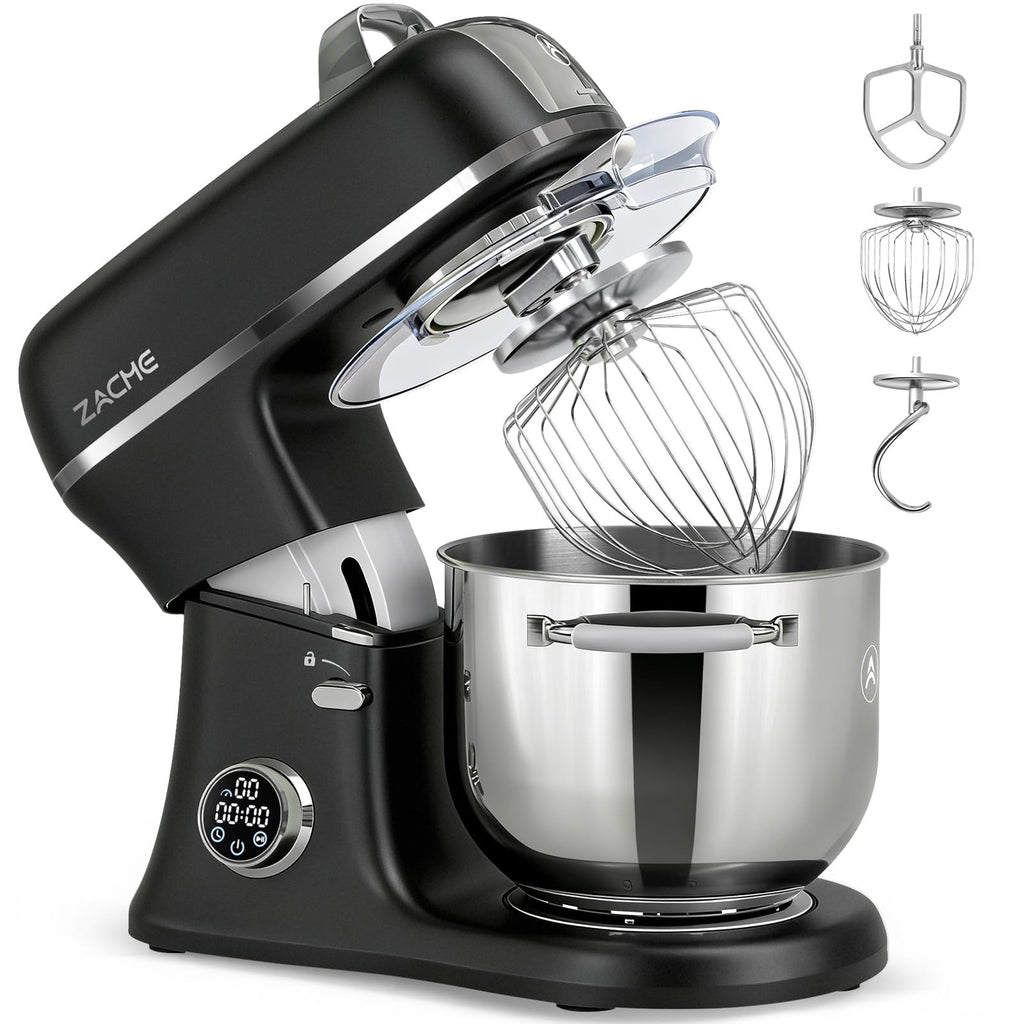 7 Quart Stand Mixer Aluminum Die Casting, 650W 12 Speed Tilt-Head Kitchen Electric Stand Mixer, Household Food Mixer