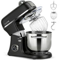 7 Quart Stand Mixer Aluminum Die Casting, 650W 12 Speed Tilt-Head Kitchen Electric Stand Mixer, Household Food Mixer