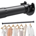 Closet Rod Heavy Duty, 17-84in Stepless Adjuatable Closet Pole