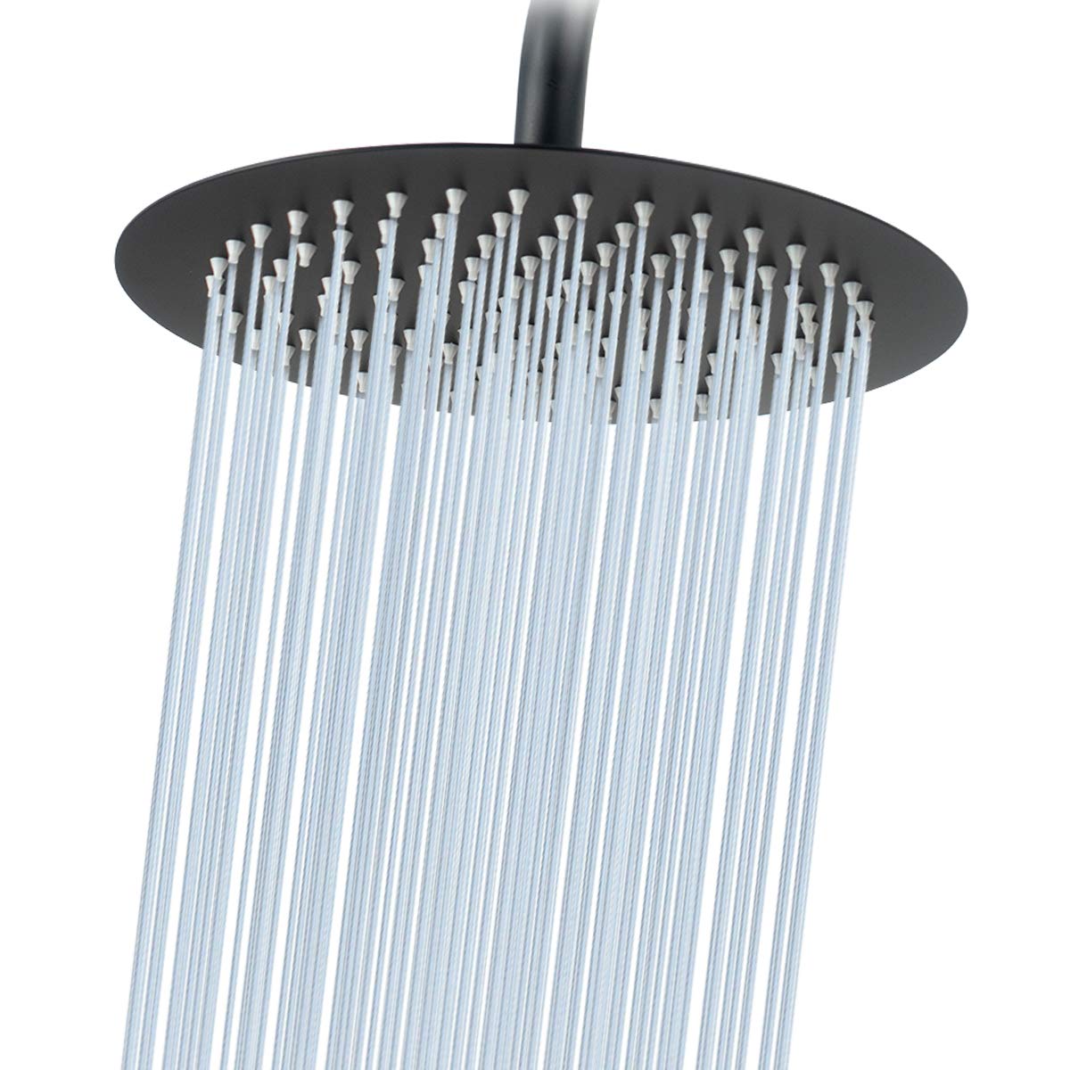 Rain Shower Head, Ultra-Thin Design-Pressure Boosting, Awesome Some Experience, High Flow Stainless Steel Rainfall