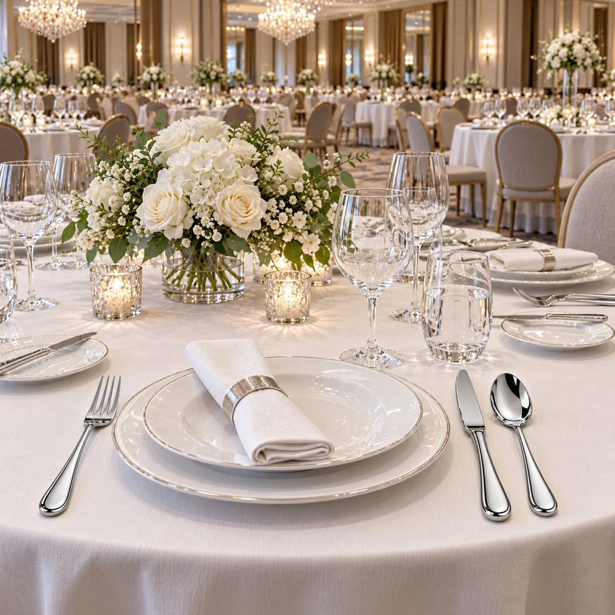 60-Piece Silverware Set for 20, Stainless Steel Flatware, Dishwasher Safe
