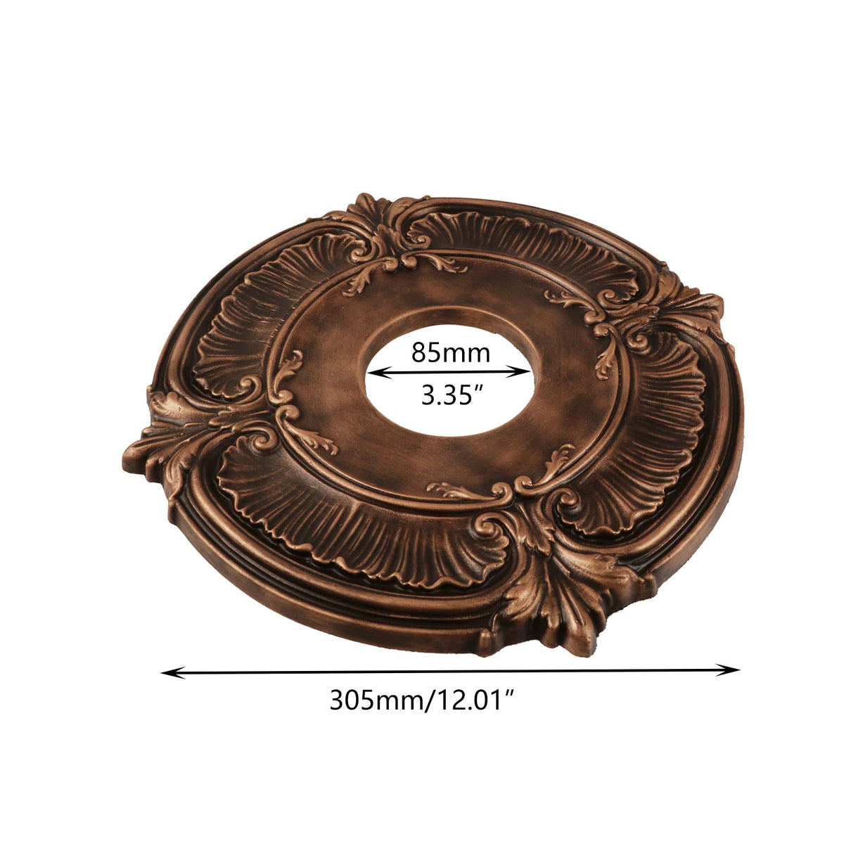 Ceiling Light Medallion, PU Ceiling Medallion