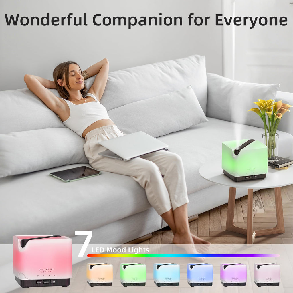 Essential Oil Diffuser Large 700 ml Humidifier