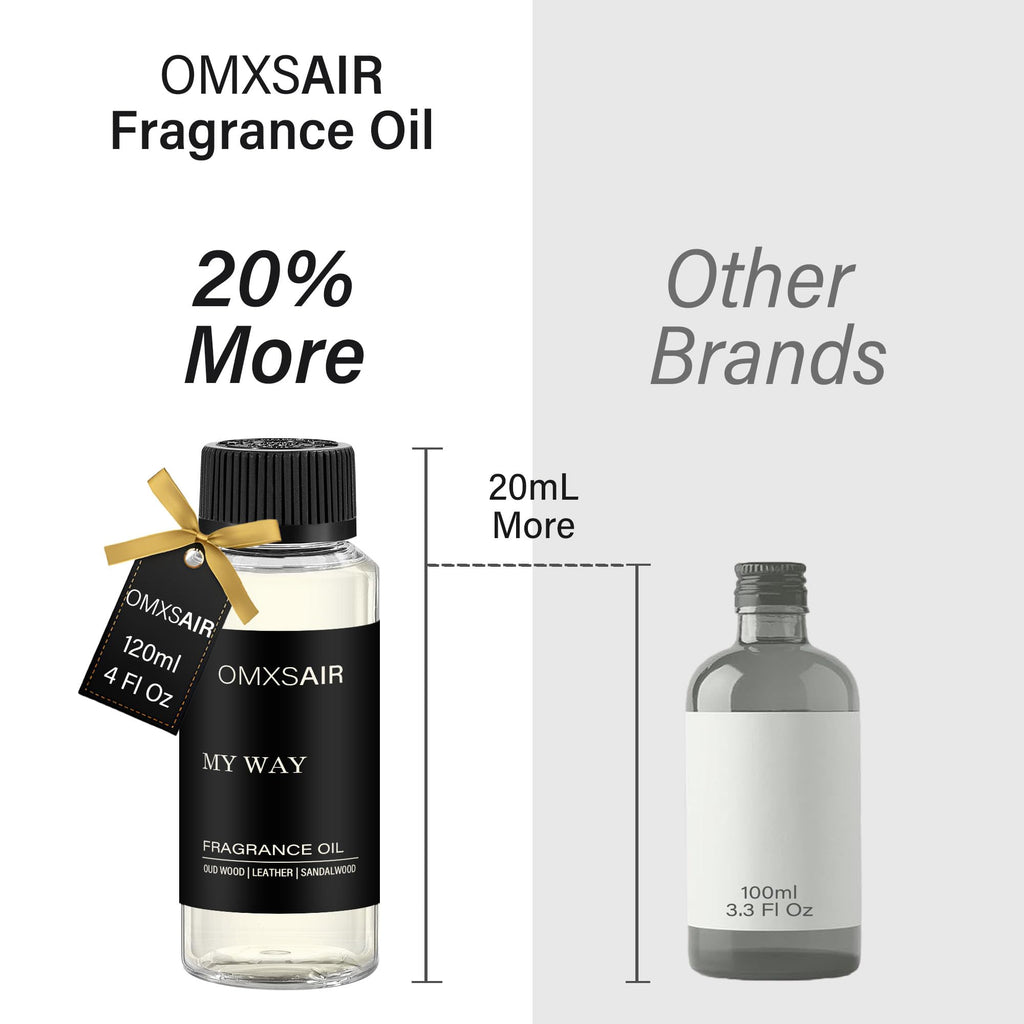 My Way Hotel Diffuser Oil & Home Luxury Fragrance Scents - 120ml/4 fl oz