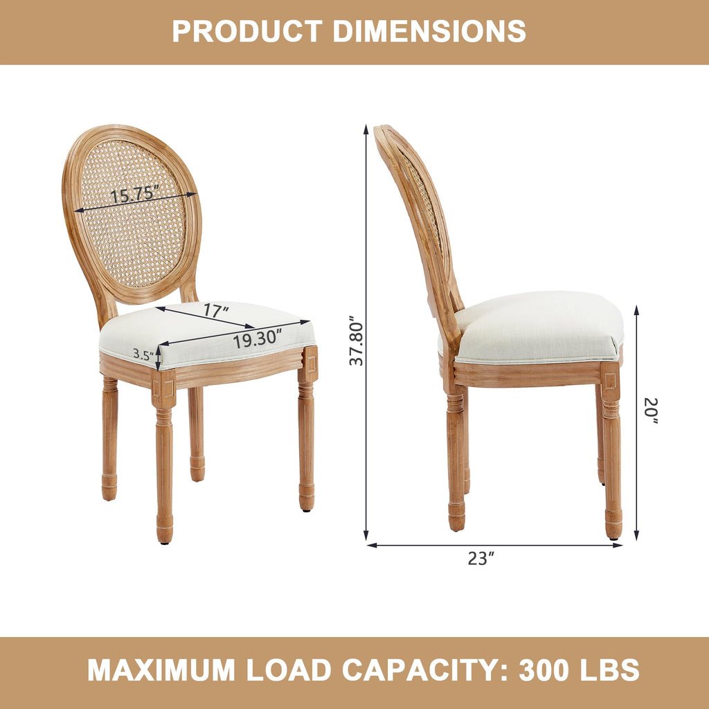 French Country, Upholstered Set of 6