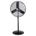 30" Commercial Pedestal Oscillating Fan - Shop, Garage, Warehouse - 120V, 1.8A, 8400 CFM