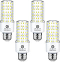 ZP 20W LED Light Bulb 4 Pack Corn Bulb 5000K Daylight Bulb E26/E27 Base