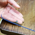 Clear Table Cover Protector 35.4x70.9 in, 1.5mm Thick Plastic Mat