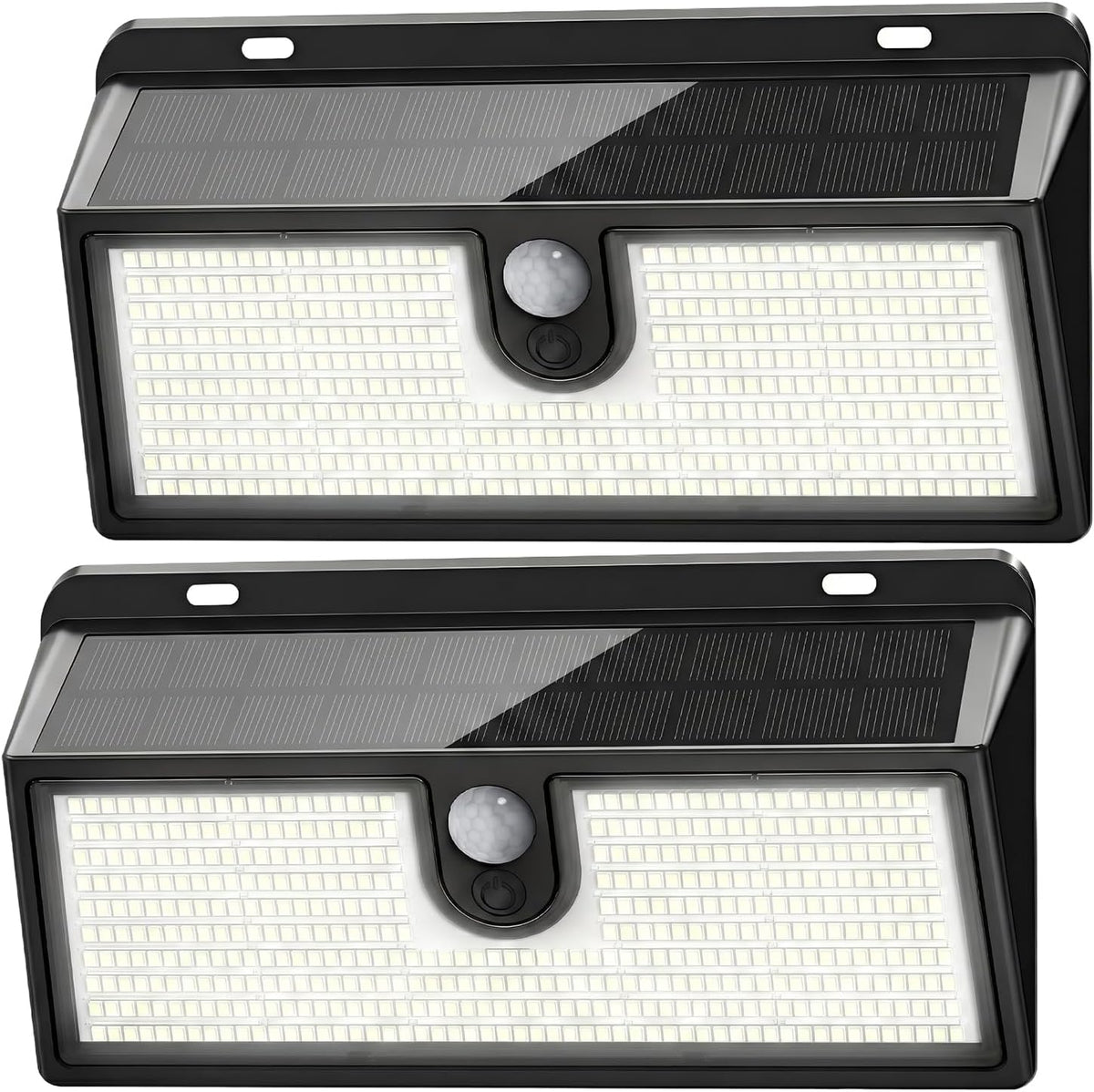 Solar Flood Lights Outdoor Motion Sensor, 452 LED Solar Security Lights with 26FT PIR Sensor, 270° Wide Angle, 30%