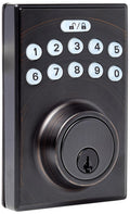 Electronic Keypad Deadbolt Door Lock with Touch-Control Keyless Entry, Auto Lock, Create Codes for Guests