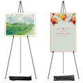 2 Pack Easel Stand for Wedding Sign & Poster, Adjustable Easels for Display