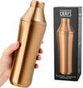 Hybrid Cocktail Shaker, Vacuum Insulated Stainless Steel, Copper, 28 oz