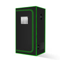 34"x34"x72'' Grow Tent, High Reflective 600D Diamond Mylar Canvas with Observation Window and Floor Tray for
