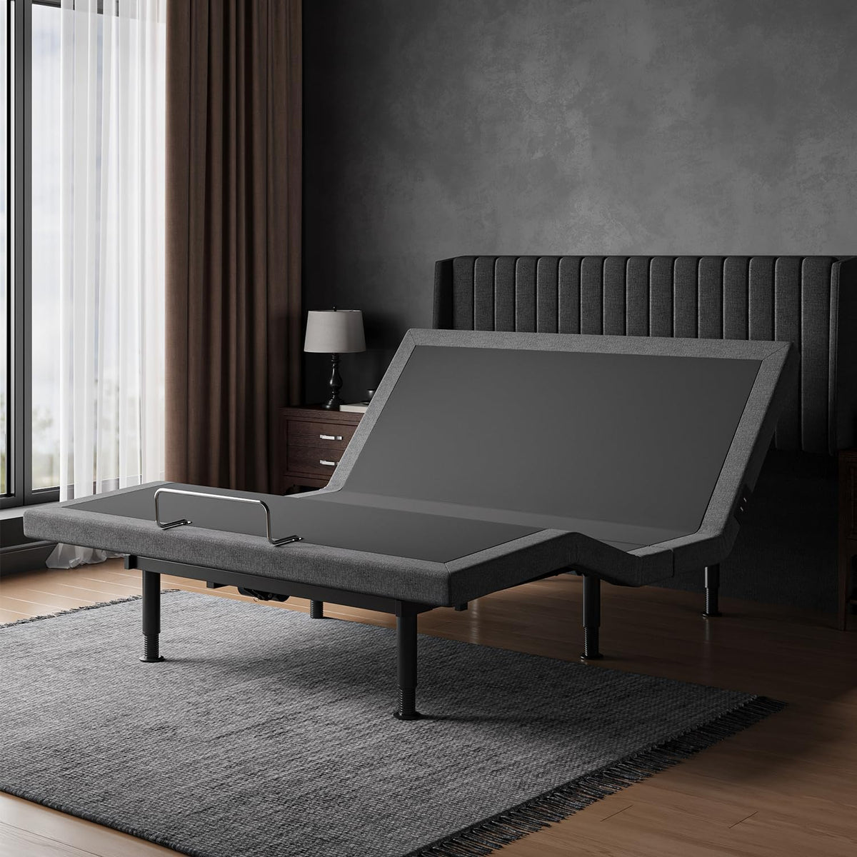 King Size Adjustable Bed Frame - Elderly & Senior Friendly, Zero Gravity, Head/Foot Adjustment, Enhanced