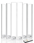 6Pack 16inch Under Cabinet Lighting, Rechargeable Motion Sensor Light Wireless Indoor, Dimmable 3 Color Temps Closet