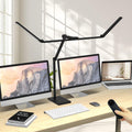 36W 3000LM Ultra Bright Architect Desk Lamp with Base, 47.4Inches Wide Tall Overhead Desk Light, Dimmable Table