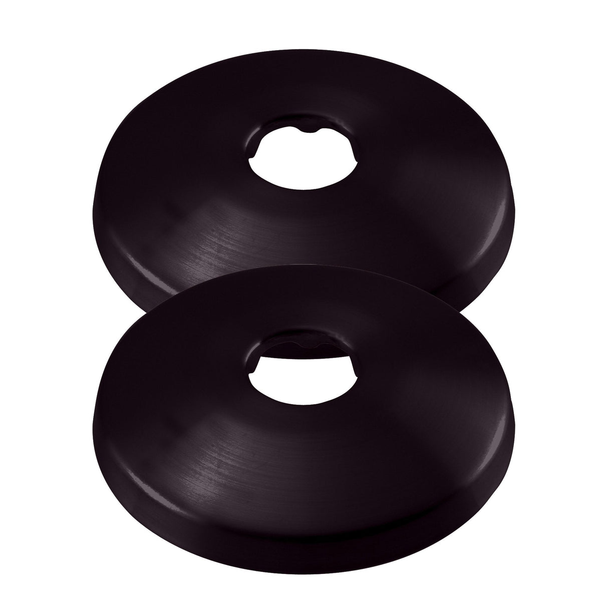 1/2" Low Pattern Flange for Copper Pipe (5/8" OD), Oil Rubbed Bronze (2-Pack)