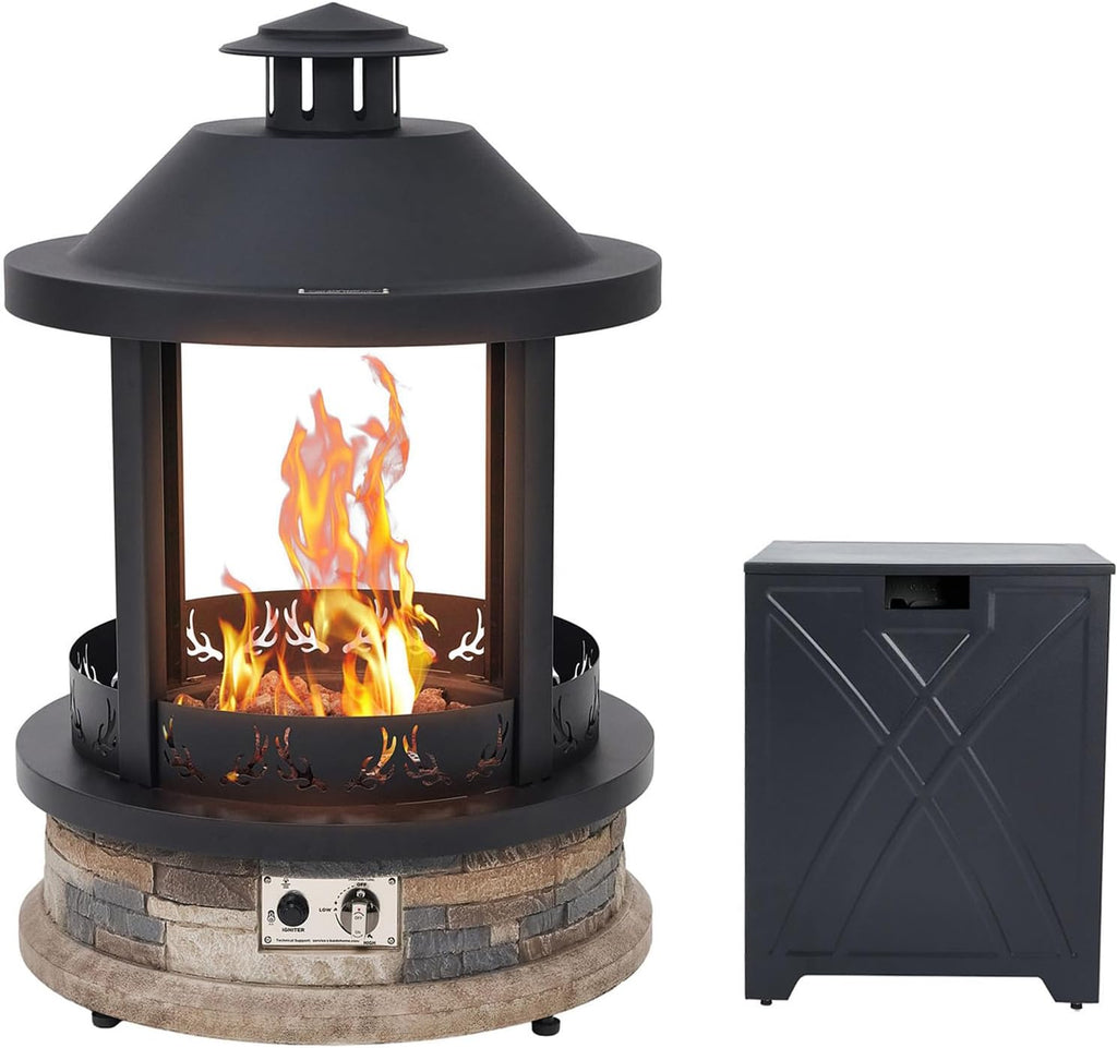 28 Inch Propane Fire Pit - Propane