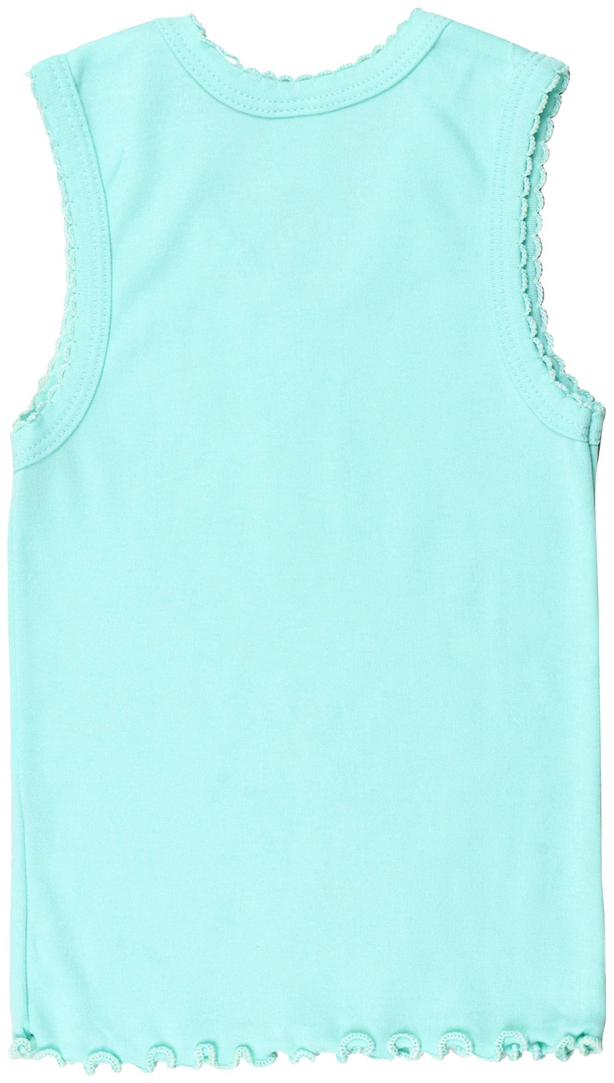 Girls' 4 Pack Ruffle Hem Tank Tops - Pastel