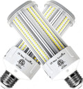 600W Equivalent LED Corn Light Bulb,2-Pack 60W 9000LM 5000K Daylight White, E26/E27 Base, High Brightness LED